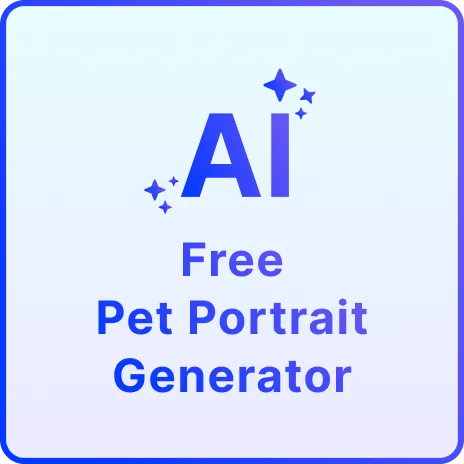 Free AI Pet Portrait Generator, Pet Portrait Maker Online